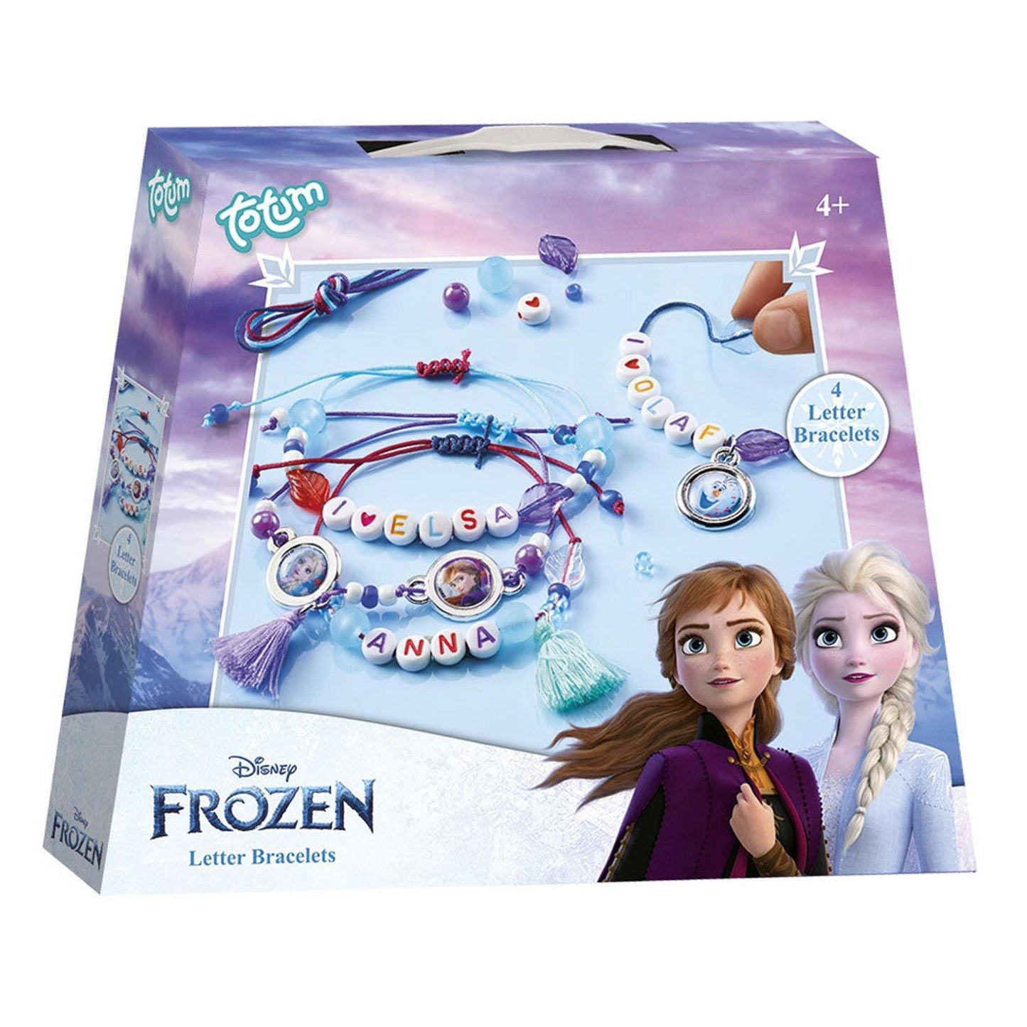 SET BRATARI CU LITERE - FROZEN - TOTUM (TT681460)