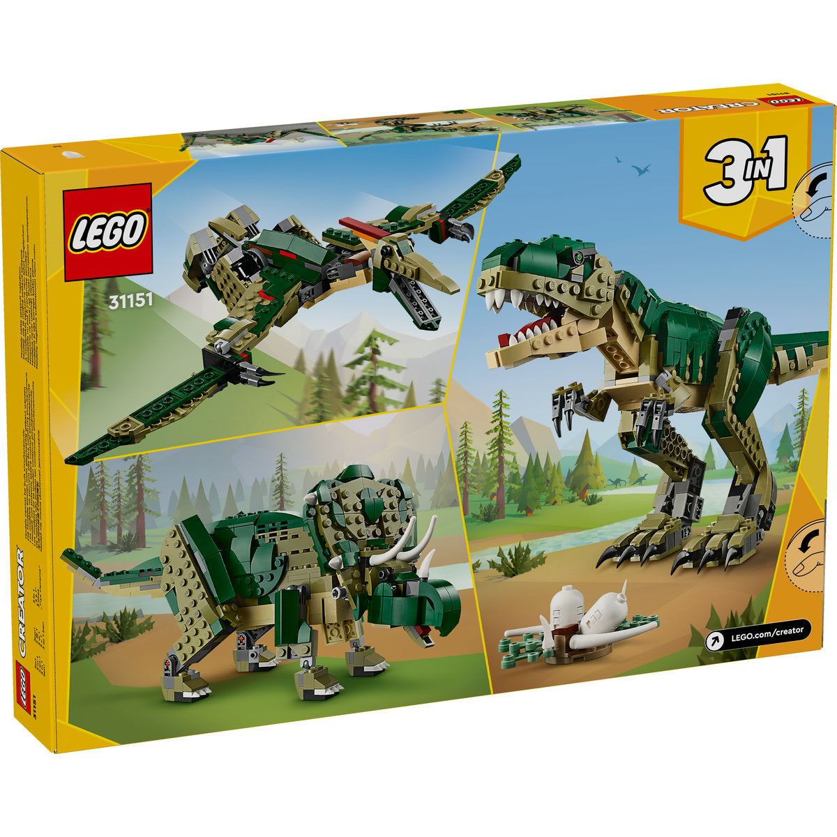 T. REX LEGO - LEGO CREATOR (31151)