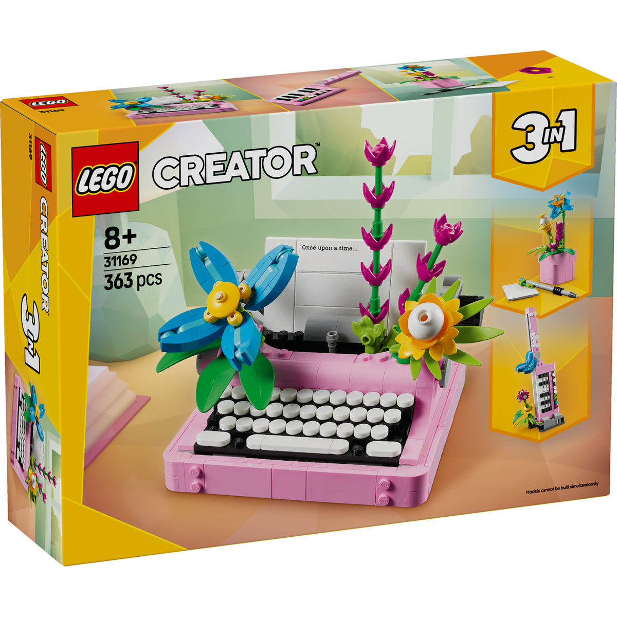 MASINA DE SCRIS CU FLORI - LEGO CREATOR (31169)