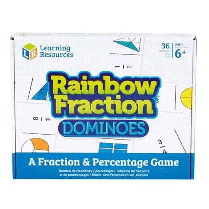 JOC DOMINO - RAINBOW FRACTION® - LEARNING RESOURCES (LSP2503-UK)