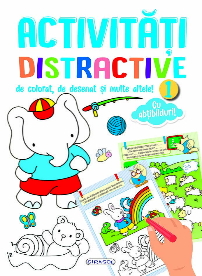 ACTIVITATI DISTRACTIVE DE COLORAT, DE DESENAT 1 - GIRASOL (978-606-024-359-5)