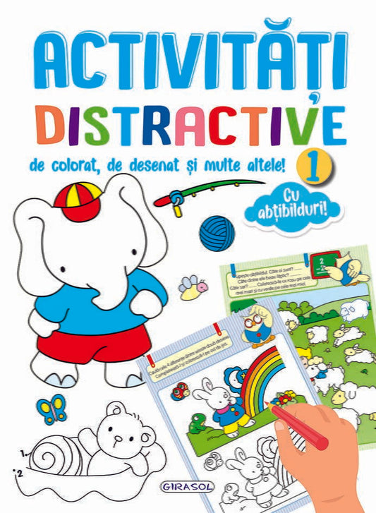 ACTIVITATI DISTRACTIVE DE COLORAT, DE DESENAT 1 - GIRASOL (978-606-024-359-5)