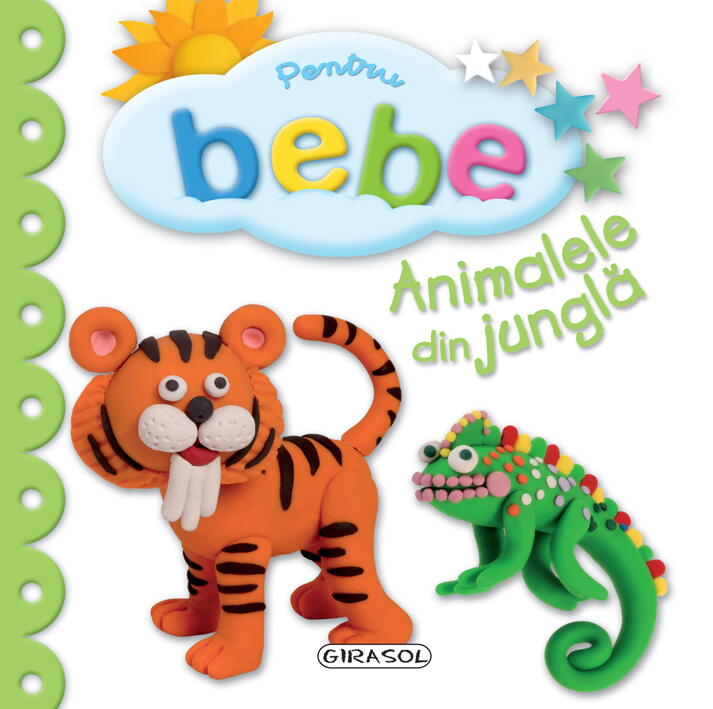 PENTRU BEBE - ANIMALELE DIN JUNGLA ED.2 - GIRASOL (978-606-024-329-8)