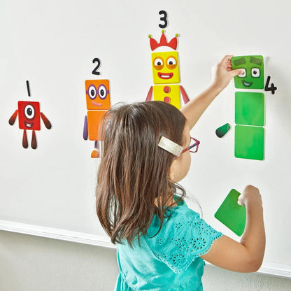 SET ACTIVITATI CU ABTIBILDURI REUTILIZABILE - NUMBERBLOCKS - HAND2MIND (HM94746-UK)