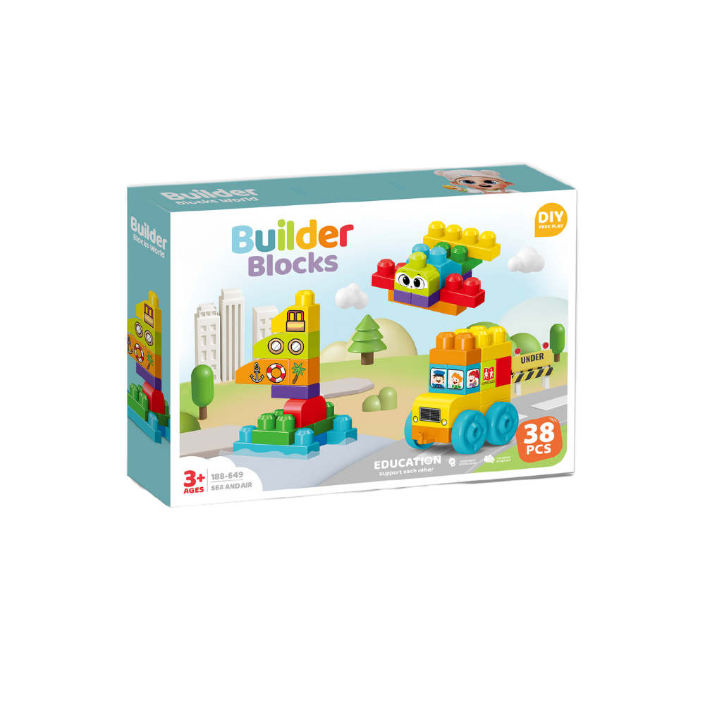 SET DE CONSTRUCTIE STEAM - VEHICULE (38 PIESE) - BUFNITEL (188-649)