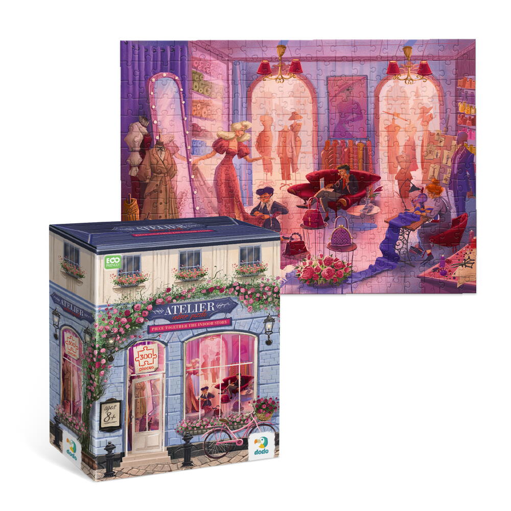 PUZZLE - ATELIERUL DE MODA (300 PIESE) - DODO (DO300601)