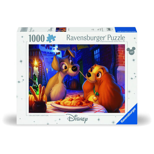 PUZZLE DOAMNA SI VAGABONDUL 1000 PIESE DESIGN NOU - RAVENSBURGER (RVSPA00003)