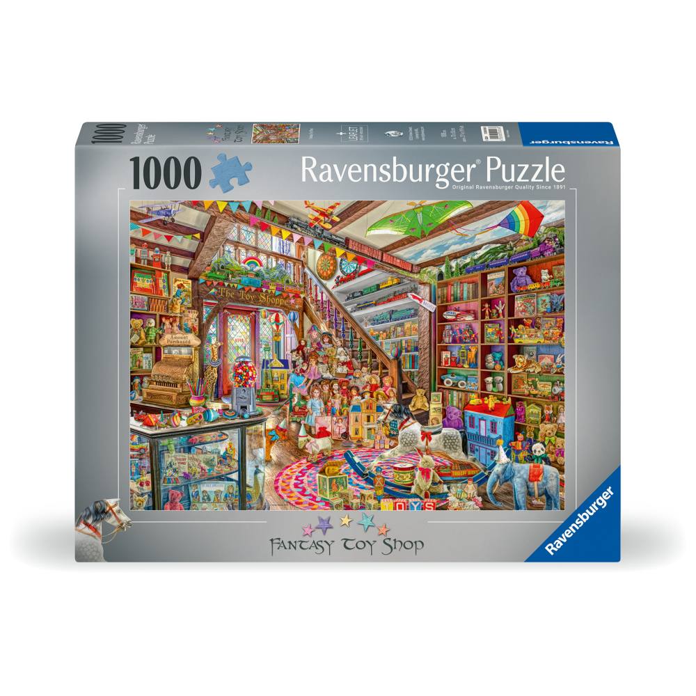 RAVENSBURGER - PUZZLE MAGAZIN JUCARII 1000 PIESE DESIGN NOU - RAVENSBURGER (RVSPA00006)