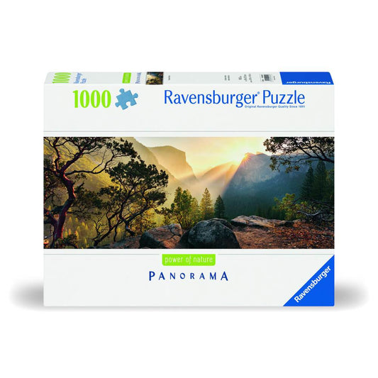 PUZZLE PANORAMA PARCUL YOSEMITE 1000 PIESE DESIGN NOU - RAVENSBURGER (RVSPA00045)