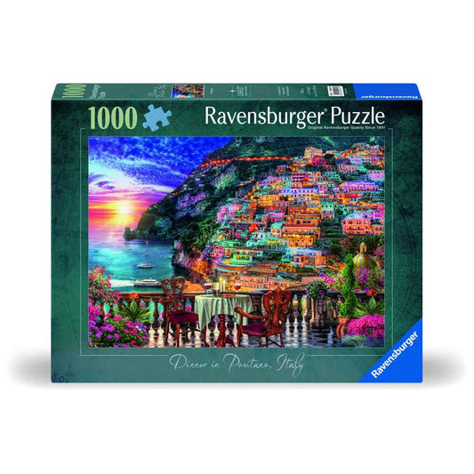 RAVENSBURGER - PUZZLE CINA IN POSITANO 1000 PIESE DESIGN NOU - RAVENSBURGER (RVSPA00057)