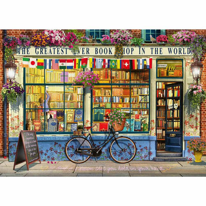 PUZZLE LIBRARIE GROZAVA 1000 PIESE DESIGN NOU - RAVENSBURGER (RVSPA00059)