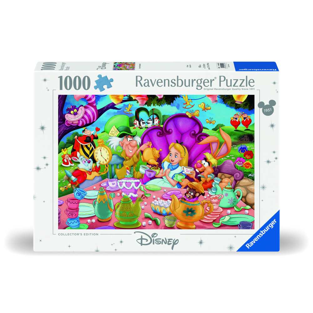 PUZZLE DISNEY ALICE IN TARA MINUNILOR 1000 PIESE DESIGN NOU - RAVENSBURGER (RVSPA00109)