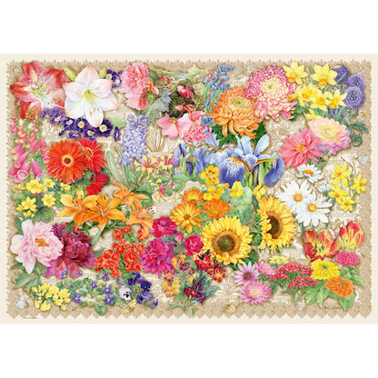 PUZZLE FLORI 1000 PIESE DESIGN NOU - RAVENSBURGER (RVSPA00121)