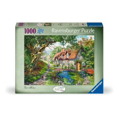 RAVENSBURGER - PUZZLE CASUTA PE DEAL 1000 PIESE DESIGN NOU - RAVENSBURGER (RVSPA00131)