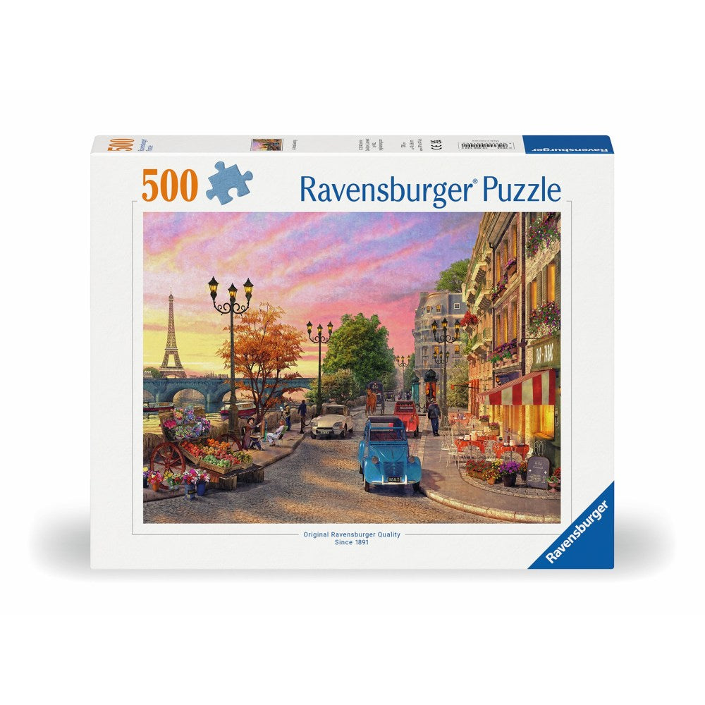 RAVENSBURGER - PUZZLE O SEARA IN PARIS 500 PIESE DESIGN NOU - RAVENSBURGER (RVSPA00149)