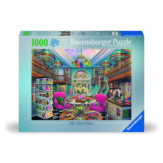 PUZZLE PALATUL CARTILOR 1000 PIESE DESIGN NOU - RAVENSBURGER (RVSPA00167)