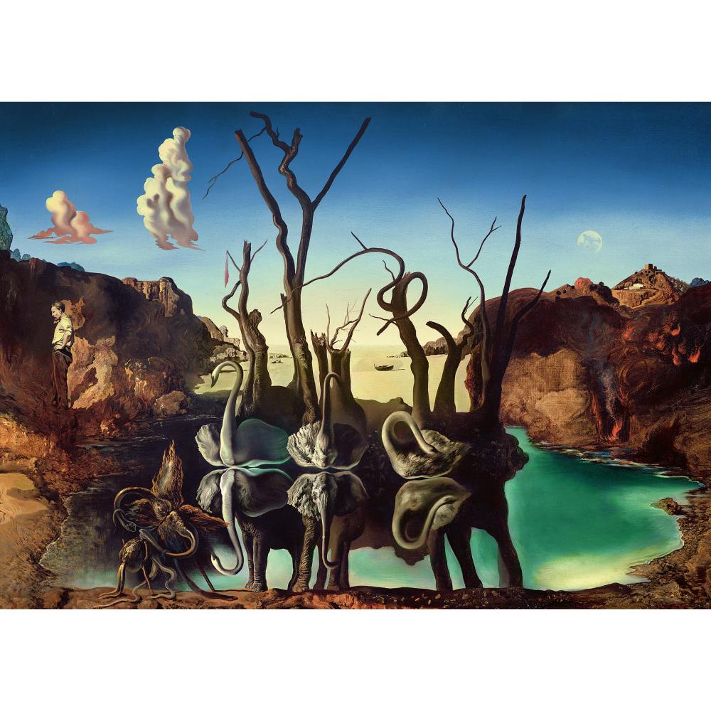 RAVENSBURGER - PUZZLE SALVADOR DALI 1000 PIESE DESIGN NOU - RAVENSBURGER (RVSPA00193)