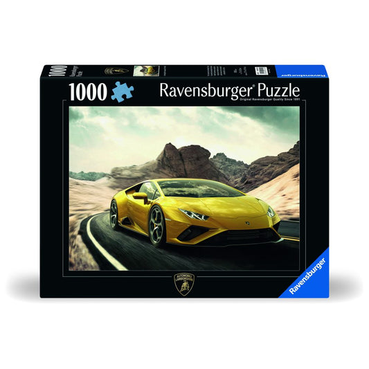 PUZZLE LAMBORGHINI HURACAN 1000 PIESE DESIGN NOU - RAVENSBURGER (RVSPA00195)