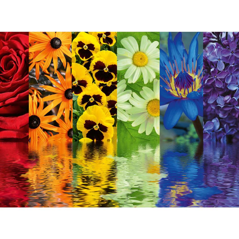 RAVENSBURGER - PUZZLE REFLEXIA FLORILOR 500 PIESE DESIGN NOU - RAVENSBURGER (RVSPA00213)