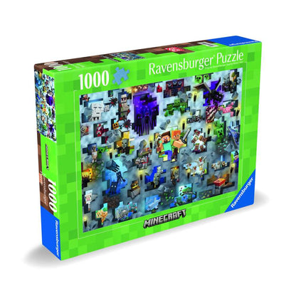 PUZZLE PROVOCAREA MINECRAFT 1000 PIESE DESIGN NOU - RAVENSBURGER (RVSPA00422)