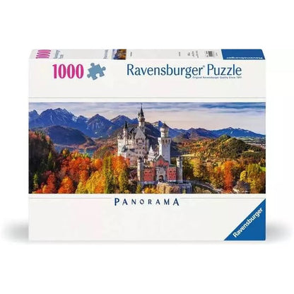 PUZZLE PANORAMA CASTEL NEUSCHWANSTEIN 1000 PIESE DESIGN NOU - RAVENSBURGER (RVSPA00445)