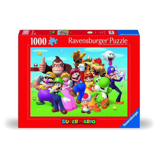 PUZZLE SUPER MARIO 1000 PIESE DESIGN NOU - RAVENSBURGER (RVSPA00455)