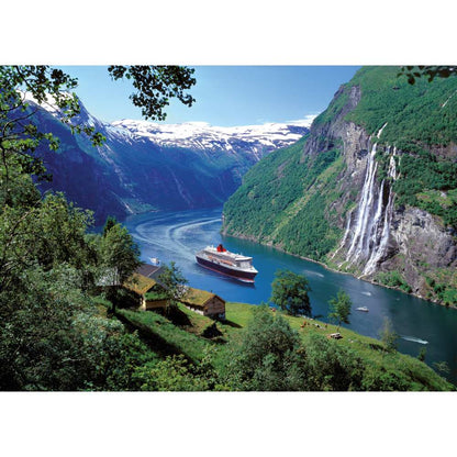 PUZZLE FIORD NORVEGIAN 1000 PIESE DESIGN NOU - RAVENSBURGER (RVSPA00475)