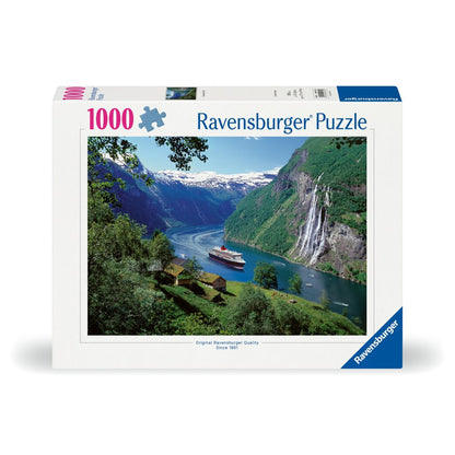 PUZZLE FIORD NORVEGIAN 1000 PIESE DESIGN NOU - RAVENSBURGER (RVSPA00475)