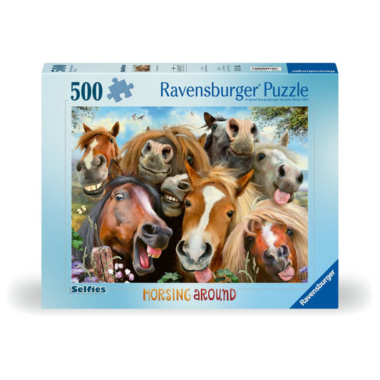 PUZZLE CAI ZAMBITORI 500 PIESE DESIGN NOU - RAVENSBURGER (RVSPA00499)