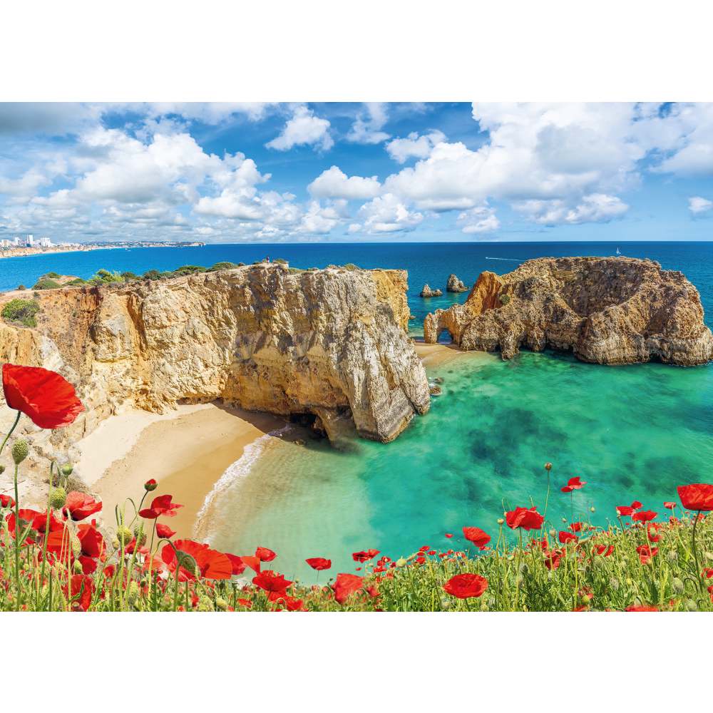 PUZZLE ALGARVE PORTUGALIA 1000 PIESE DESIGN NOU - RAVENSBURGER (RVSPA00599)