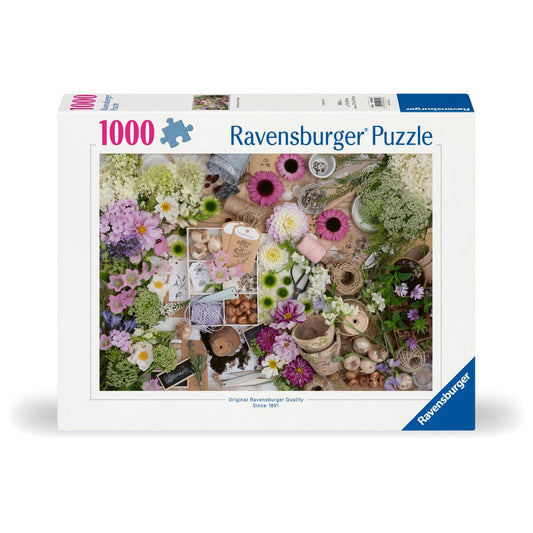 PUZZLE PENTRU IUBITORII DE FLORI 1000 PIESE DESIGN NOU - RAVENSBURGER (RVSPA00620)