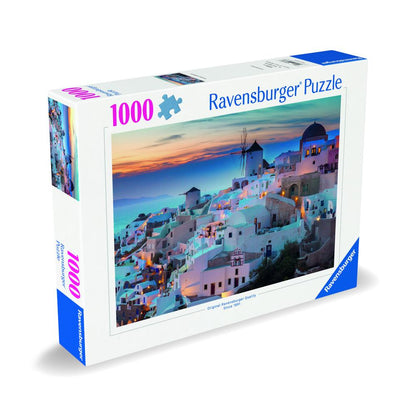 RAVENSBURGER - PUZZLE NOAPTEA IN SANTORINI 1000 PIESE DESIGN NOU - RAVENSBURGER (RVSPA00663)