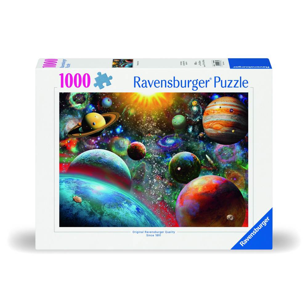 RAVENSBURGER - PUZZLE PLANETE 1000 PIESE DESIGN NOU - RAVENSBURGER (RVSPA00686)