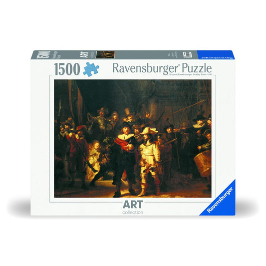 PUZZLE REMBRANDT RONDUL DE NOAPTE 1500 PIESE DESIGN NOU - RAVENSBURGER (RVSPA00701)