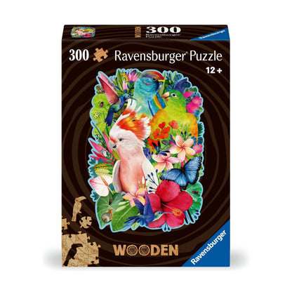 WOODEN PUZZLE BIRDS 300 PIECES - RAVENSBURGER (RVSPA00760)