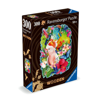 WOODEN PUZZLE BIRDS 300 PIECES - RAVENSBURGER (RVSPA00760)