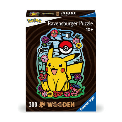 PIKACHU 300 PIECE WOODEN PUZZLE - RAVENSBURGER (RVSPA00761)