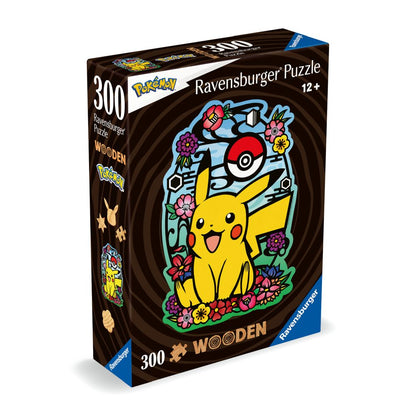 PIKACHU 300 PIECE WOODEN PUZZLE - RAVENSBURGER (RVSPA00761)