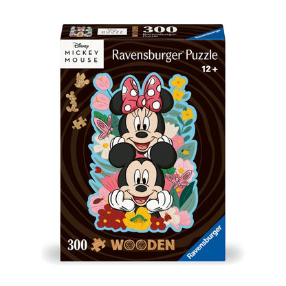 MICKEY AND MINNIE WOODEN PUZZLE 300 PIECES - RAVENSBURGER (RVSPA00762)