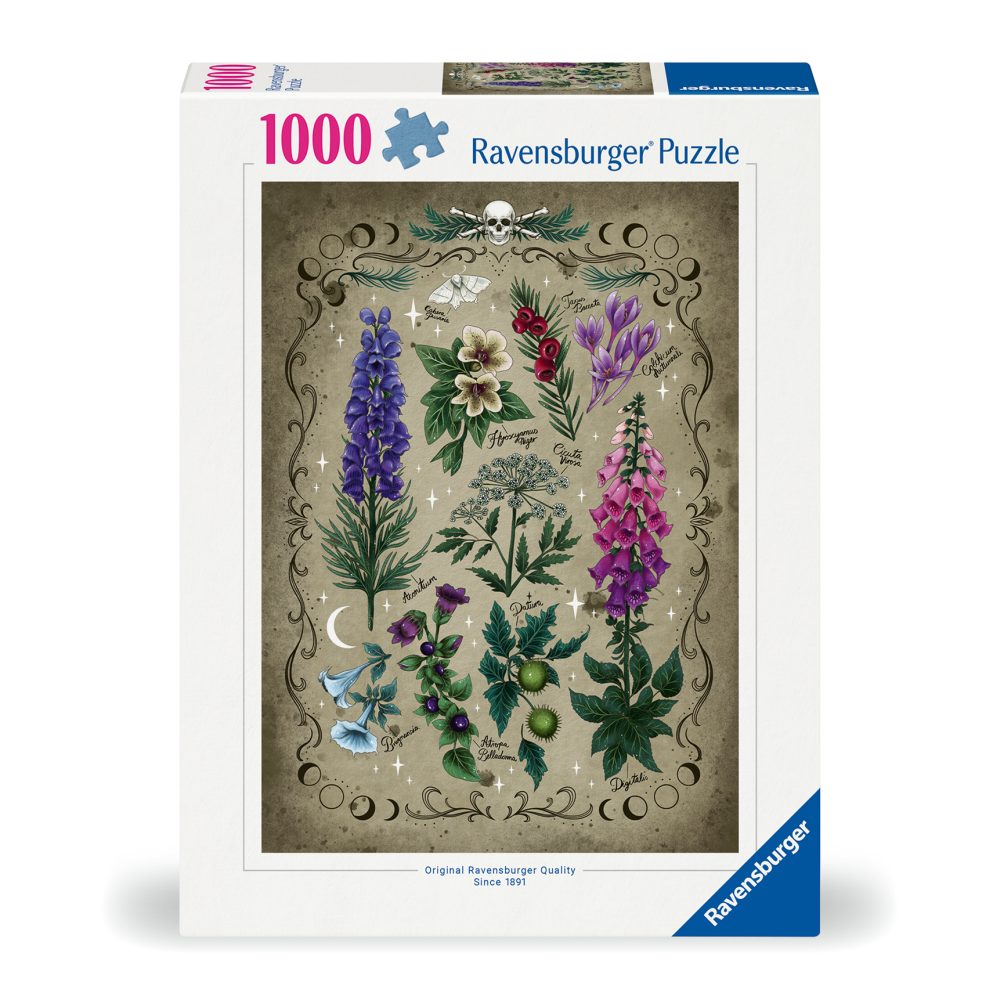 RAVENSBURGER - PUZZLE PLANTE OTRAVITOARE 1000 PIESE - RAVENSBURGER (RVSPA00781)