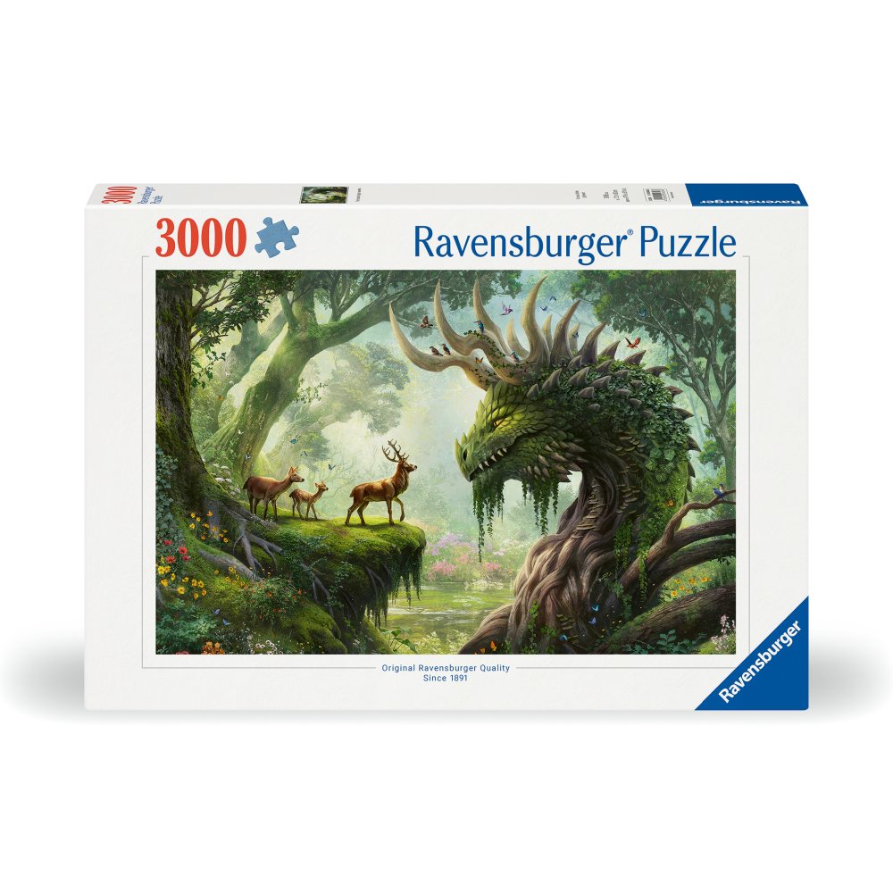 RAVENSBURGER - PUZZLE DRAGONUL DIN PADURE 3000 PIESE - RAVENSBURGER (RVSPA00808)