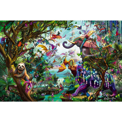 RAVENSBURGER - PUZZLE ANIMALE TROPICALE 4000 PIESE - RAVENSBURGER (RVSPA00812)