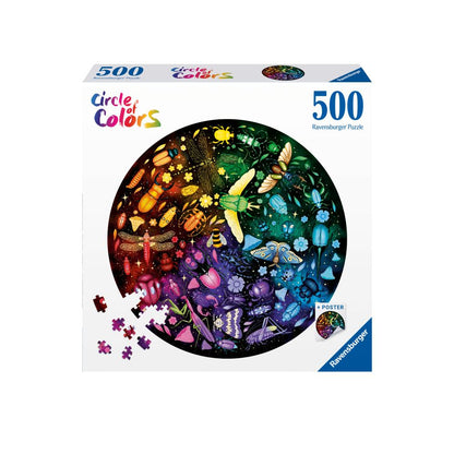 PUZZLE CERC INSECTE 500 PIESE - RAVENSBURGER (RVSPA00820)