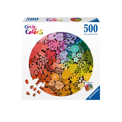 PUZZLE CERC TROPICAL 500 PIESE - RAVENSBURGER (RVSPA00821)