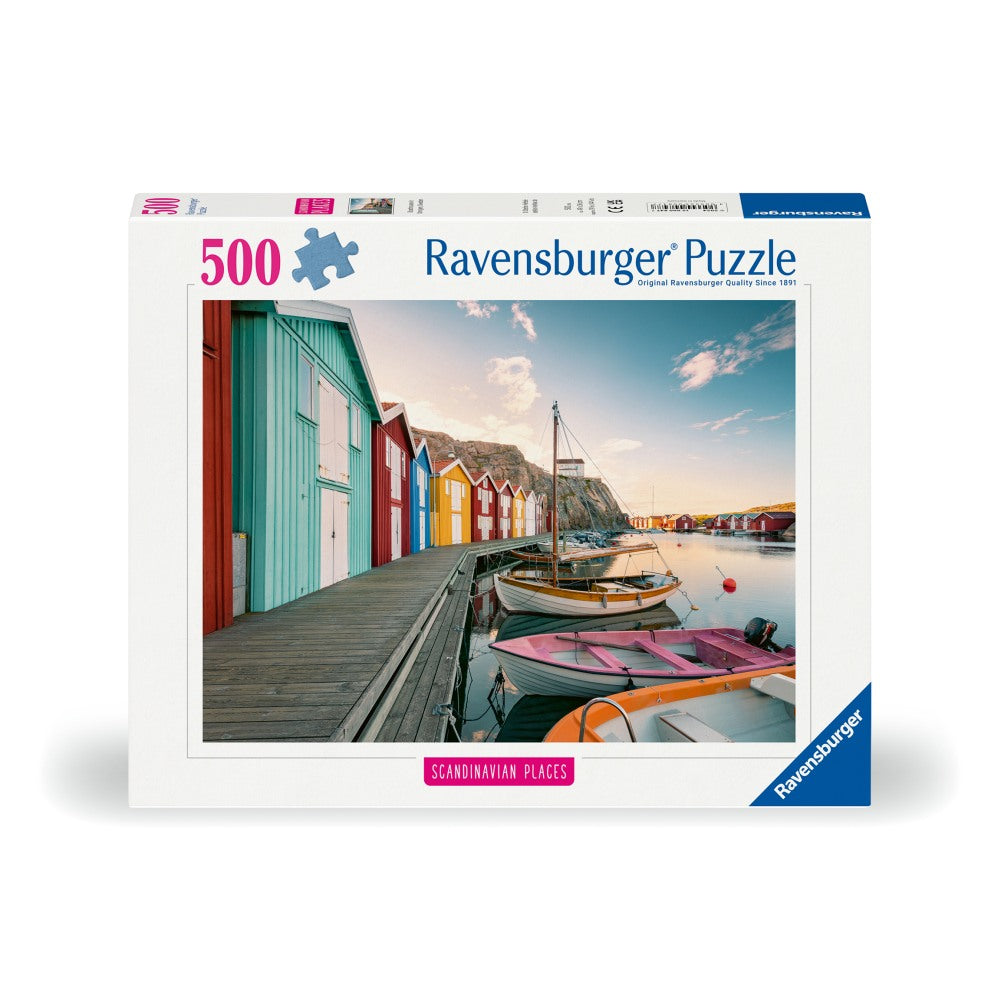 PUZZLE CASUTE DE BARCI 500 PIESE - RAVENSBURGER (RVSPA00847)