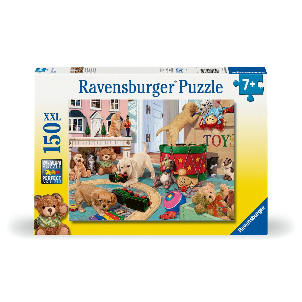 PUZZLE CATEI SI JUCARII 150 PIESE - RAVENSBURGER (RVSPC00865)