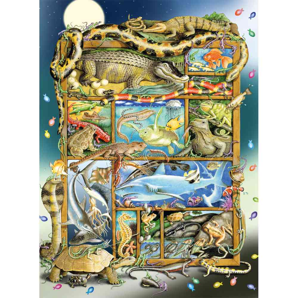 PUZZLE REPTILE 200 PIESE - RAVENSBURGER (RVSPC00866)