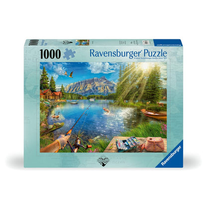 PUZZLE VIATA LA LAC 1000 PIESE - RAVENSBURGER (RVSPA00877)