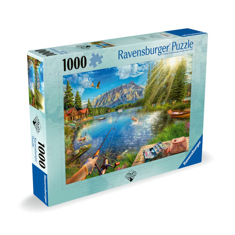 PUZZLE VIATA LA LAC 1000 PIESE - RAVENSBURGER (RVSPA00877)