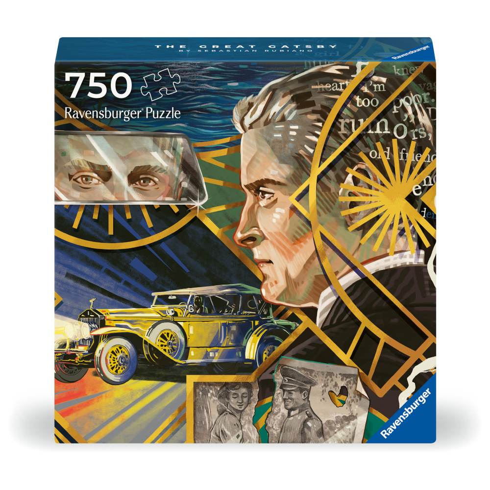 PUZZLE MARELE GATSBY 750 PIESE - RAVENSBURGER (RVSPA00996)